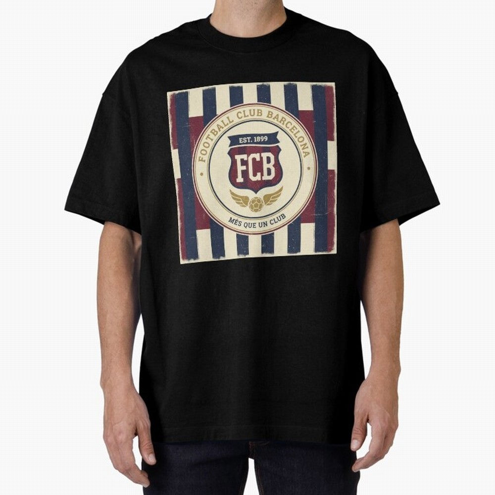 FCB Vintage - Football Fan Design Classic T-Shirt Celebrate the Next Chapter of FIFA World Cup 2026 USA Canada Mexico Inspired by Messi, Neymar and Mbappe, Argentina, France and Brazil Energy, Sports Nostalgia, International Competition, Famous