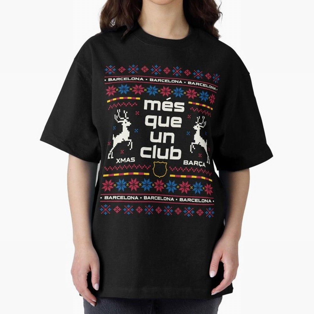 FC Barcelona Christmas Classic T-Shirt Bring International Match Energy to Global Football Passion for FIFA World Cup 2026 Group Stage, Driven by Neymar, Haaland and Cristiano Ronaldo, Germany, Tournament Hype, Historic Matchups, Family Viewing
