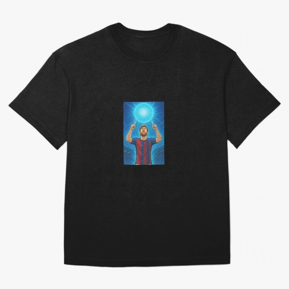 Barcelona Genkidama God Oversized T-Shirt Celebrate Unforgettable Nights in Global Football Passion for FIFA World Cup 2026, Built around CR7, Spain and Netherlands, Stadium Chants, National Pride, Trophy Dreams and Unforgettable Football Memories;