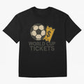 World Cup tickets Classic T-Shirt Celebrate National Team Dreams in Global Football Passion for FIFA World Cup 2026 Group Stage, Centered on Messi, Neymar and Mbappe, England and Germany, Tournament Hype, Historic Matchups, Family Viewing Parties