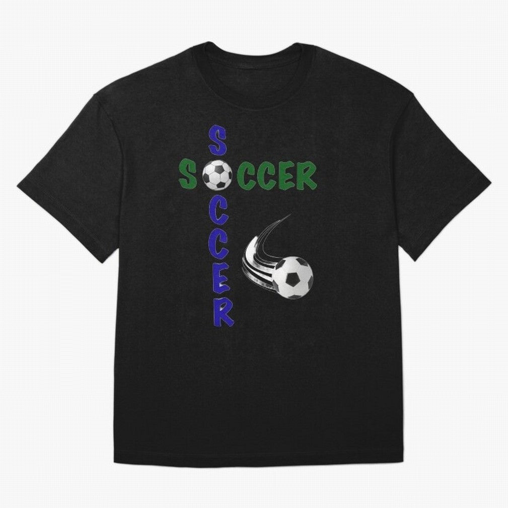 Soccer Soccer Classic T-Shirt Bring Bold Fan Energy to the FIFA World Cup 2026 Journey through Messi, CR7 and Mbappe Highlights, France Pride, Football History, Final Match Energy, Crowd Noise and Once in a Lifetime Moments; Ideal for Passionate