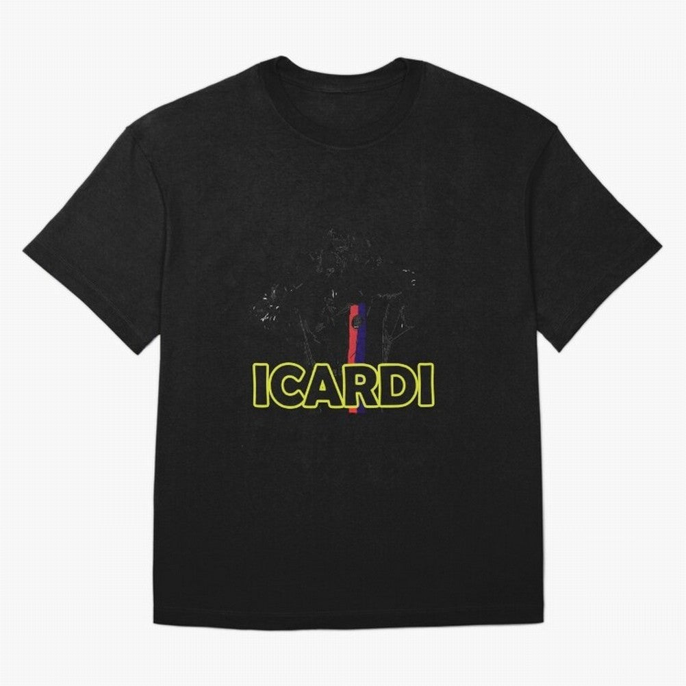 Icardi Essential T-Shirt Back Your Heroes with Match Day Hype around FIFA World Cup 2026 USA Canada Mexico, CR7, Spain, Match Day Excitement, Supporter Culture, Golden Goals and Global Football Passion; Ideal for Football Dads, Football Moms,