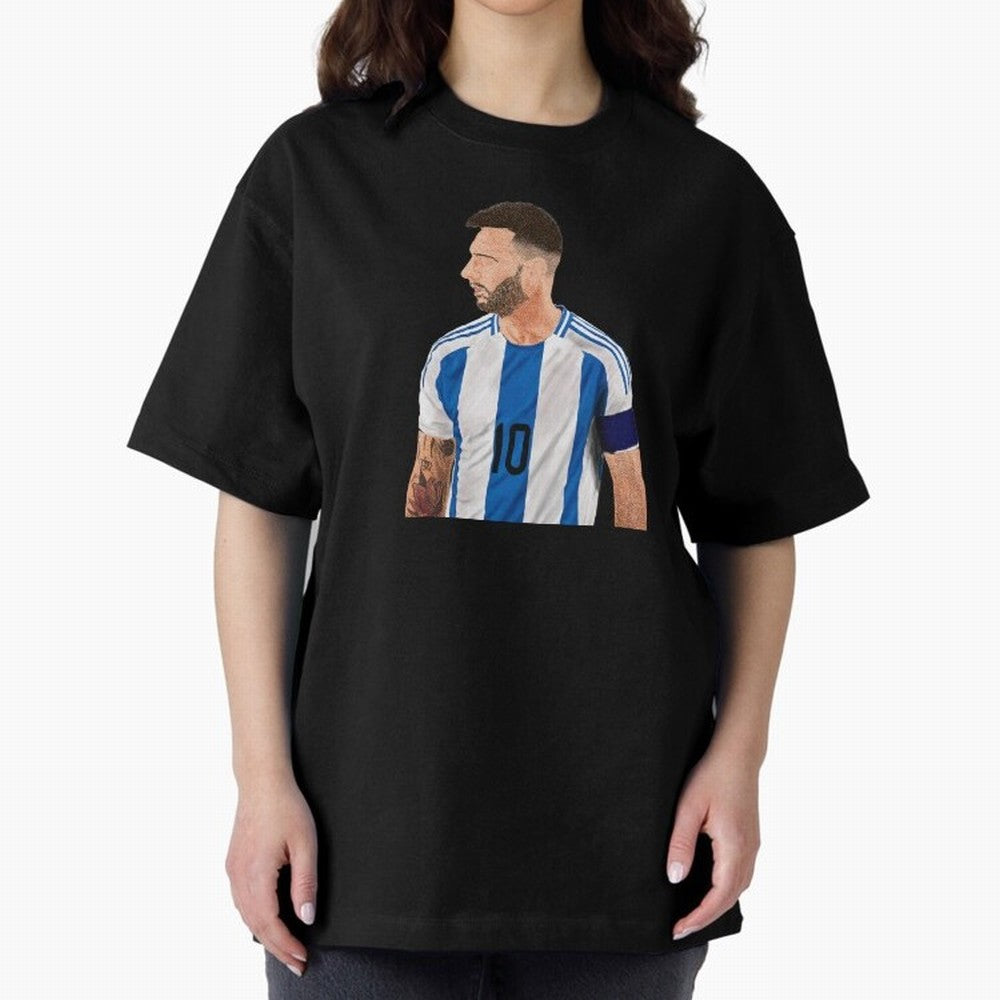 Messi em pintura digital Classic T-Shirt Make Every Match About FIFA World Cup 2026 USA Canada Mexico Spirit, Featuring England, Neymar, Haaland and Cristiano Ronaldo, Match Day Excitement, Supporter Culture, Golden Goals and Global Football