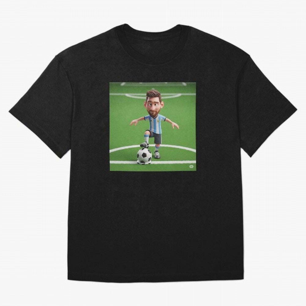 Football Oversized T-Shirt Celebrate Global Football Passion for FIFA World Cup 2026, with CR7 and Messi, Germany, Global Supporter Spirit, Legendary Goals, National Colors and Tournament Celebration; Great for Supporters Who Love Legendary