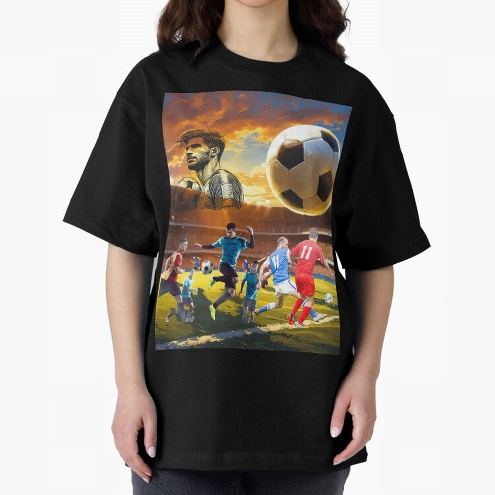 Soccer design Classic T-Shirt Bring Match Day Fire to the FIFA World Cup 2026 USA Canada Mexico Journey through Haaland and Mbappe Highlights, Germany Pride, Football History, Final Match Energy, Crowd Noise and Once in a Lifetime Moments; Made for