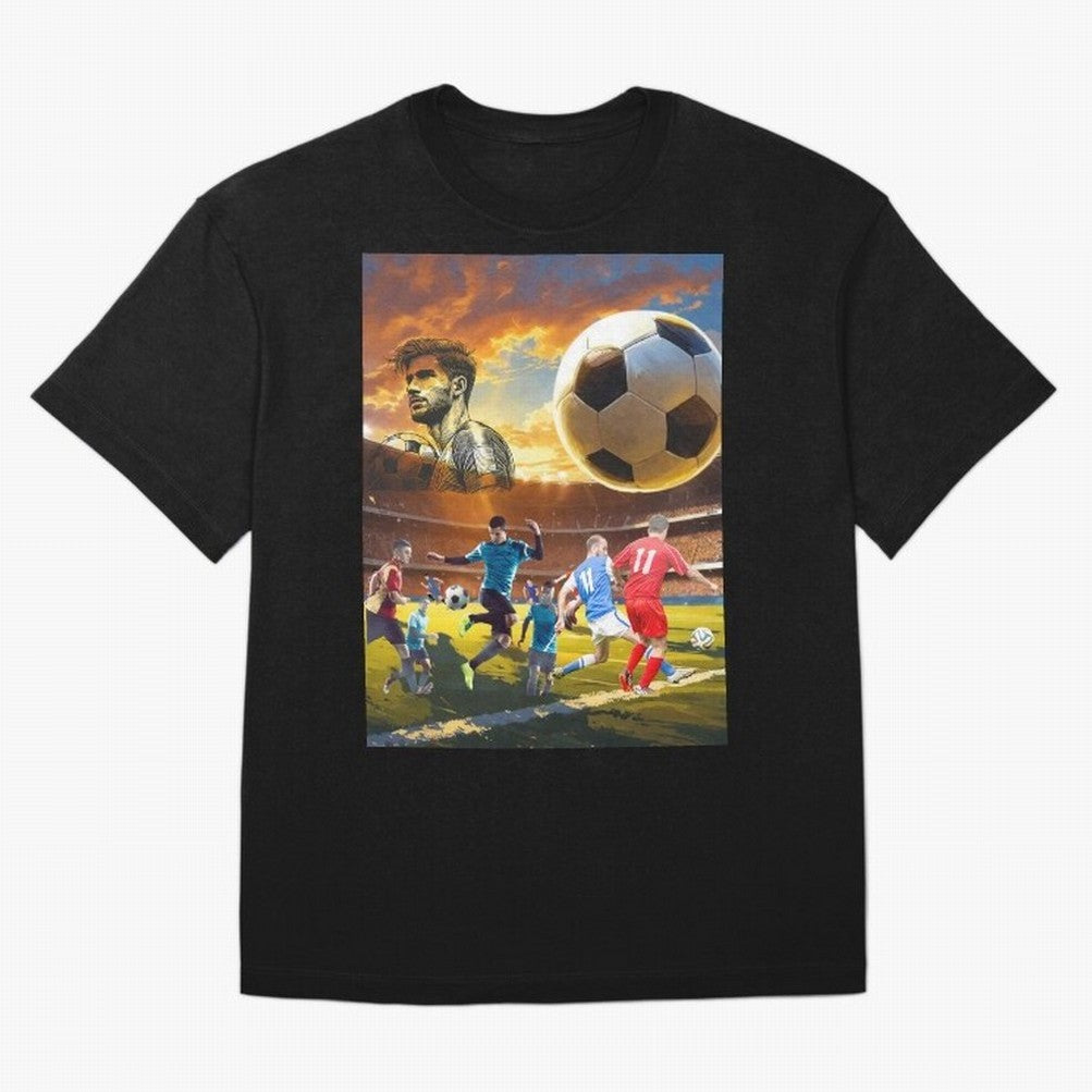 Soccer design Classic T-Shirt Bring Match Day Fire to the FIFA World Cup 2026 USA Canada Mexico Journey through Haaland and Mbappe Highlights, Germany Pride, Football History, Final Match Energy, Crowd Noise and Once in a Lifetime Moments; Made for