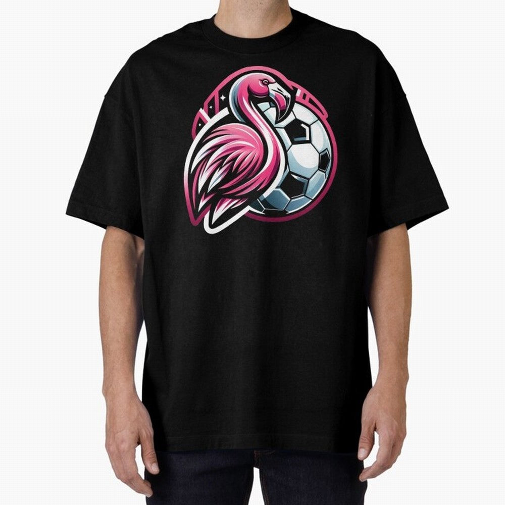 Flamingo & Soccer Fusion Classic T-Shirt Bring a Champion Mindset to the FIFA World Cup 2026 Journey through Neymar, Haaland and Cristiano Ronaldo Highlights, England and Germany Pride, Football Passion, Legendary Performances, Festival Vibes and