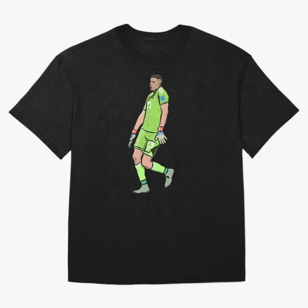 Emi Dibu Martinez Dance Celebration Classic T-Shirt Celebrate the Stars of FIFA World Cup 2026 USA Canada Mexico for Fans of CR7 and Messi and Germany, Bringing Worldwide Fan Energy, Dramatic Goals, Stadium Lights and Championship Celebrations;