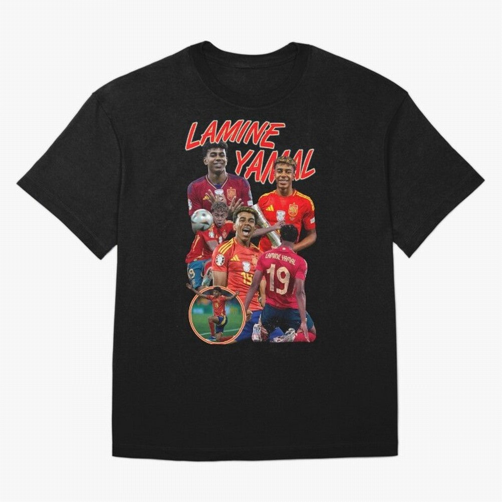 Lamine Yamal - Wonderkid Classic T-Shirt Make Memories around FIFA World Cup 2026 for Fans of Cristiano Ronaldo and Brazil, Bringing Champion Mindset, Group Stage Buzz, Knockout Tension and Passionate Fan Culture; Great for Watch Parties, Sports