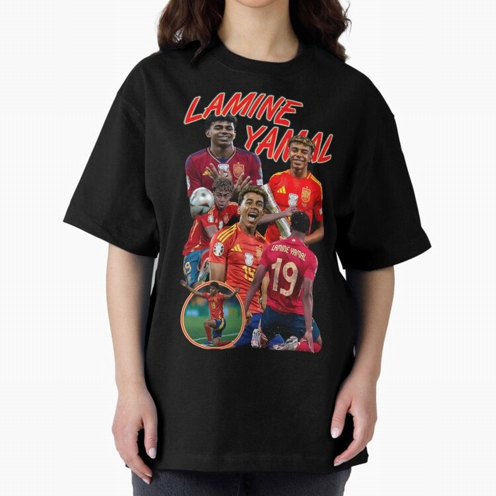 Lamine Yamal - Wonderkid Classic T-Shirt Make Memories around FIFA World Cup 2026 for Fans of Cristiano Ronaldo and Brazil, Bringing Champion Mindset, Group Stage Buzz, Knockout Tension and Passionate Fan Culture; Great for Watch Parties, Sports