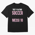 Messi inter miami, inter miami Essential T-Shirt Celebrate Classic Football Spirit in FIFA World Cup 2026 Centered on Messi, Neymar and Mbappe, Argentina, France and Brazil Energy, Sports Nostalgia, International Competition, Famous Players and