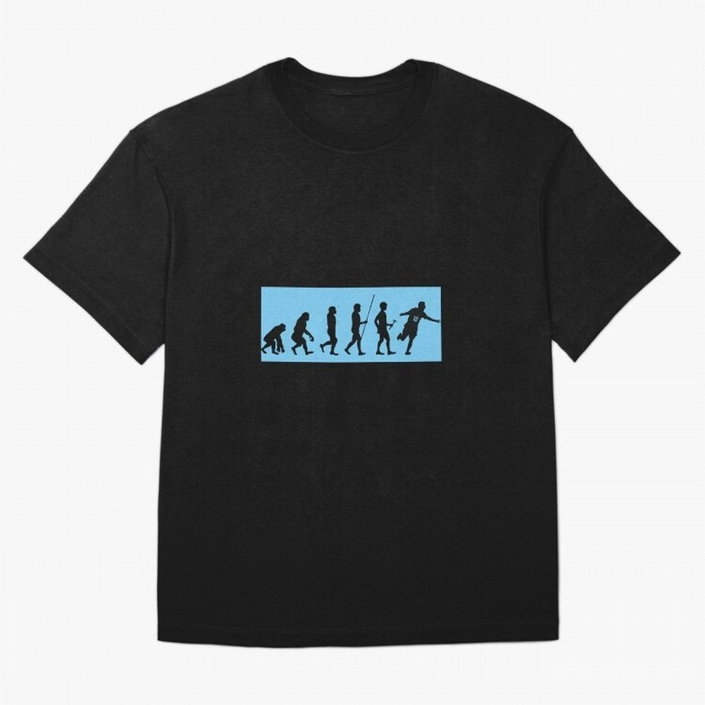 Messi Soccer Evolution Classic T-Shirt Remember Iconic Moments from Match Day Hype around FIFA World Cup 2026, Cristiano Ronaldo, Brazil, Soccer Culture, Superstar Moments, National Team Dreams and Competitive Fire; Ideal for Passionate Fans Who