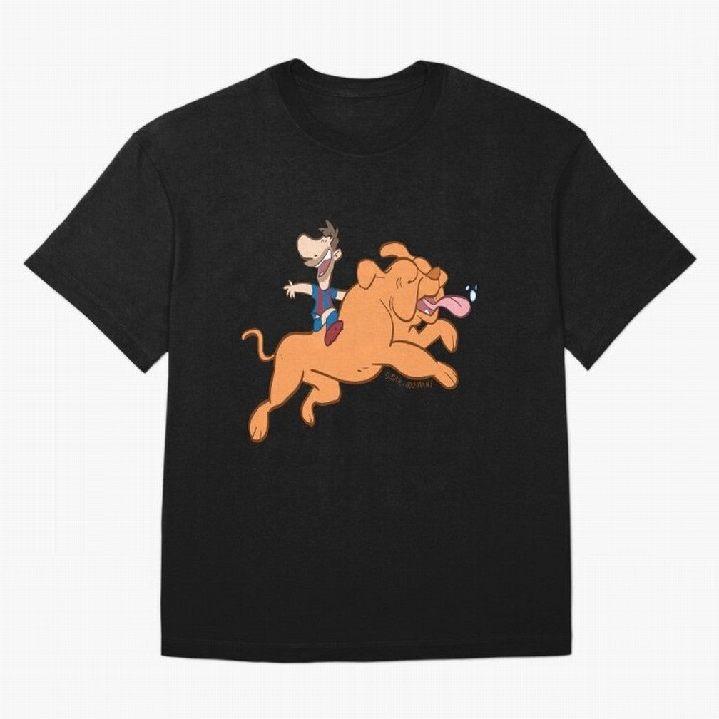 Messi and his dog Classic T-Shirt Remember Iconic Moments from Global Football Passion for FIFA World Cup 2026, Inspired by Messi, CR7 and Mbappe, Brazil, Supporter Pride, Iconic Celebrations, Legendary Names and Global Match Day Energy; Ideal for