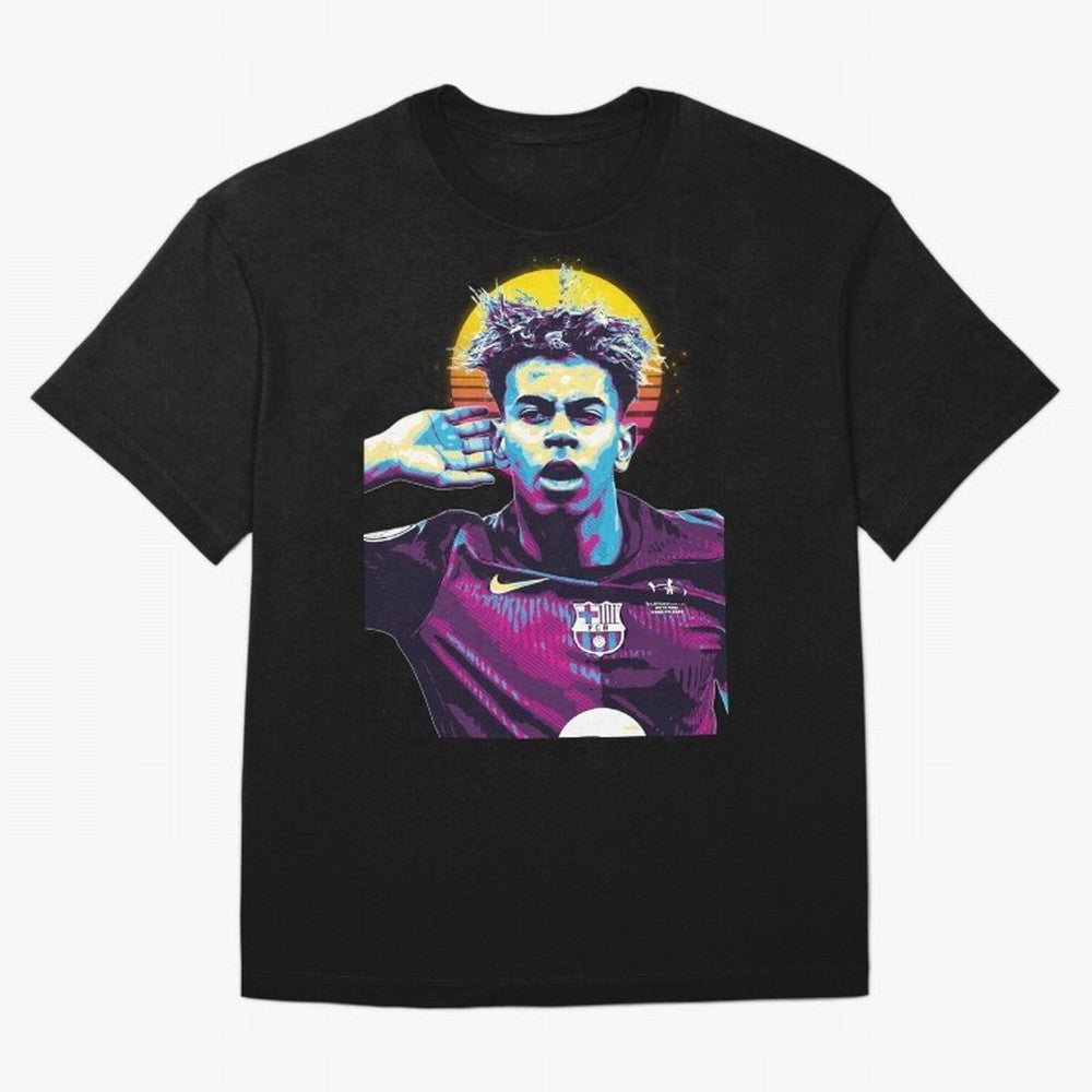 Lamine Yamal celebration 2 Classic T-Shirt Wear the Spirit of Match Day Hype around FIFA World Cup 2026 Group Stage, Messi and Cristiano Ronaldo, England, France and Netherlands, Game Day Rituals, Football Legends, Country Pride and the Road to the