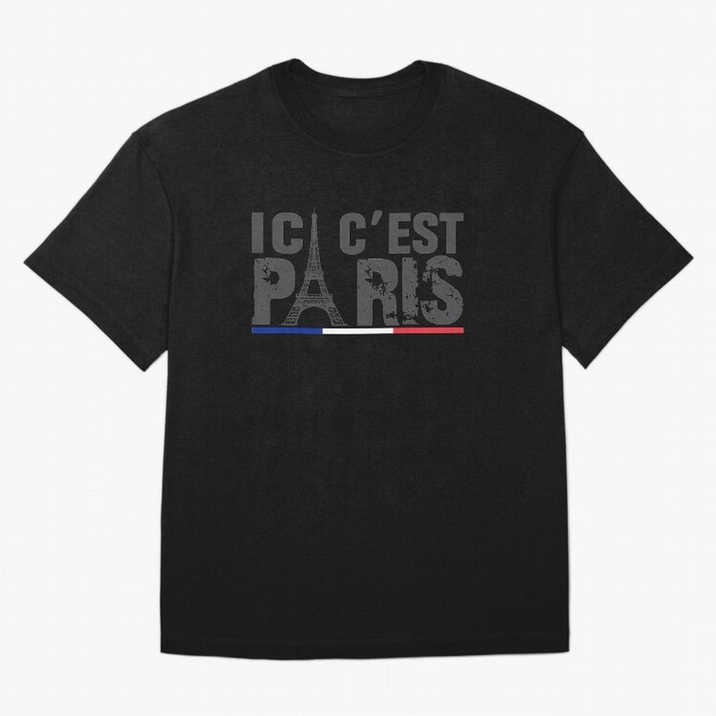 ici c'est paris Essential T-Shirt Bring Bold Fan Energy to FIFA World Cup 2026 Group Stage for Fans of Messi and France and Portugal, Bringing Football Festival Excitement, Trophy Ambitions, Country Rivalries and Star Player Buzz; Created for Match