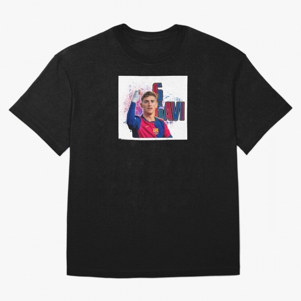 Pablo Gavi Bar?a Classic T-Shirt Back the Journey through FIFA World Cup 2026 Group Stage for Fans of Neymar, Haaland and Cristiano Ronaldo and Argentina and Brazil, Bringing Football Festival Excitement, Trophy Ambitions, Country Rivalries and