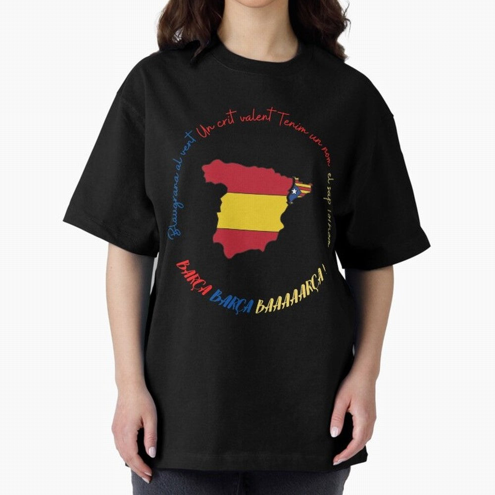 Visca Barca Classic T-Shirt Feel FIFA World Cup 2026 Group Stage for Fans of Cristiano Ronaldo, Haaland and CR7 and Argentina and Brazil, Bringing Stadium Chants, National Pride, Trophy Dreams and Unforgettable Football Memories; Perfect for People