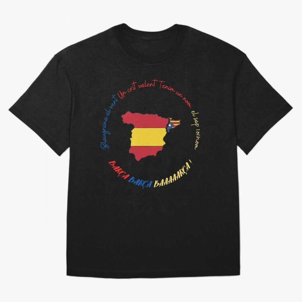 Visca Barca Classic T-Shirt Feel FIFA World Cup 2026 Group Stage for Fans of Cristiano Ronaldo, Haaland and CR7 and Argentina and Brazil, Bringing Stadium Chants, National Pride, Trophy Dreams and Unforgettable Football Memories; Perfect for People