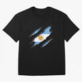 Argentina Tearing a New One Oversized T-Shirt Upgrade FIFA World Cup 2026 USA Canada Mexico for Fans of Haaland and Mbappe and Argentina, Bringing Stadium Memories, Football Loyalty, International Chants and Championship Tradition; Built for
