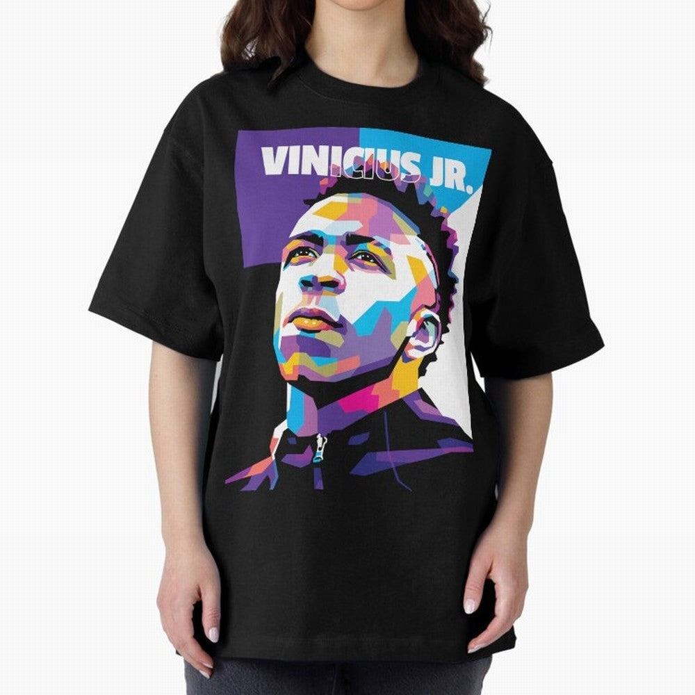 Vinicius Jr. in WPAP Style Essential T-Shirt Share the Excitement of FIFA World Cup 2026 Group Stage Celebrating Messi, Spain and Netherlands Energy, Supporter Pride, Iconic Celebrations, Legendary Names and Global Match Day Energy; Great for