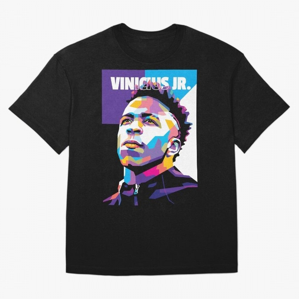 Vinicius Jr. in WPAP Style Essential T-Shirt Share the Excitement of FIFA World Cup 2026 Group Stage Celebrating Messi, Spain and Netherlands Energy, Supporter Pride, Iconic Celebrations, Legendary Names and Global Match Day Energy; Great for