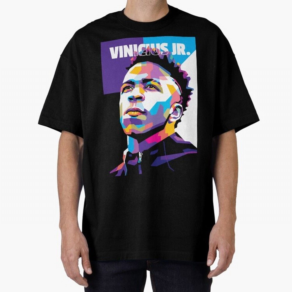 Vinicius Jr. in WPAP Style Essential T-Shirt Share the Excitement of FIFA World Cup 2026 Group Stage Celebrating Messi, Spain and Netherlands Energy, Supporter Pride, Iconic Celebrations, Legendary Names and Global Match Day Energy; Great for