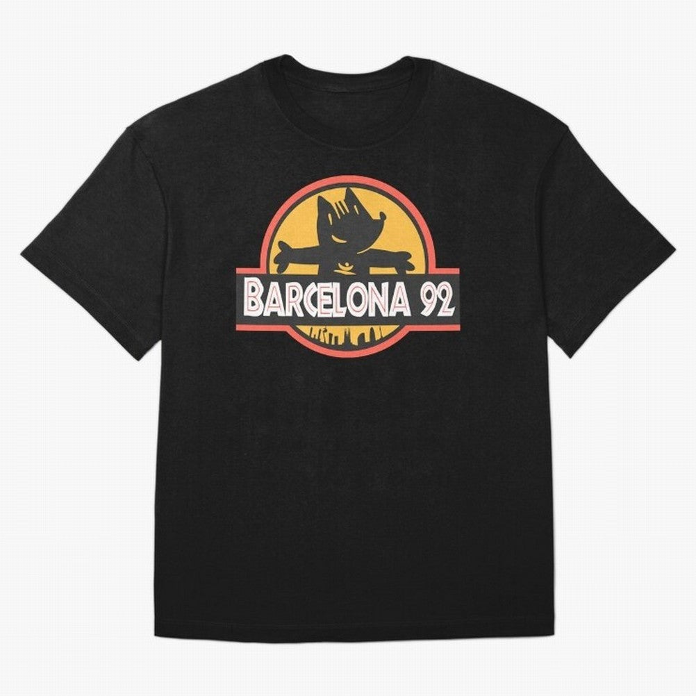 Barcelona 92 Classic T-Shirt Celebrate Football Dreams Across FIFA World Cup 2026 for Fans of Mbappe and Germany, Bringing Vintage Soccer Flavor, Modern Football Stars, National Flags and Final Night Emotion; Ideal for Fans Who Follow Messi,