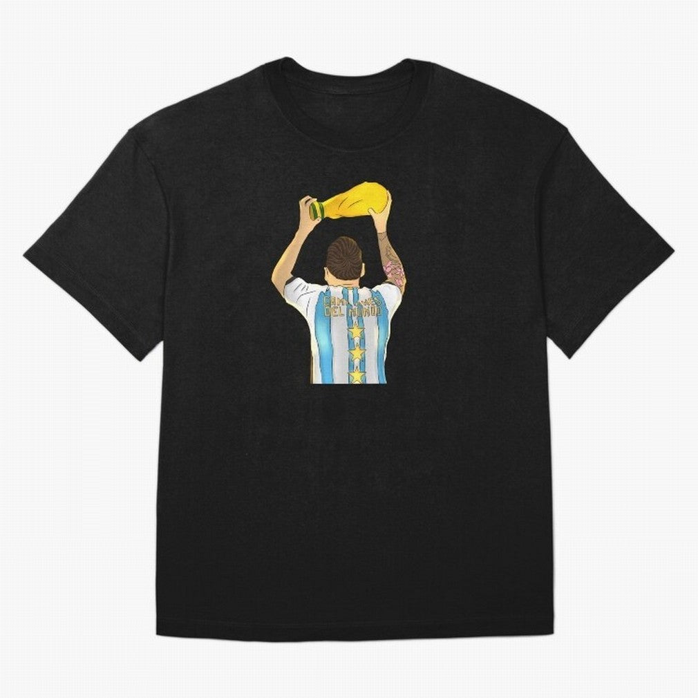Campeon lm10 Classic T-Shirt Celebrate National Team Dreams in FIFA World Cup 2026 USA Canada Mexico for Fans of Neymar and England, Bringing Goal Celebration Energy, Supporter Heritage, Football Icons and Worldwide Tournament Joy; Made for Die