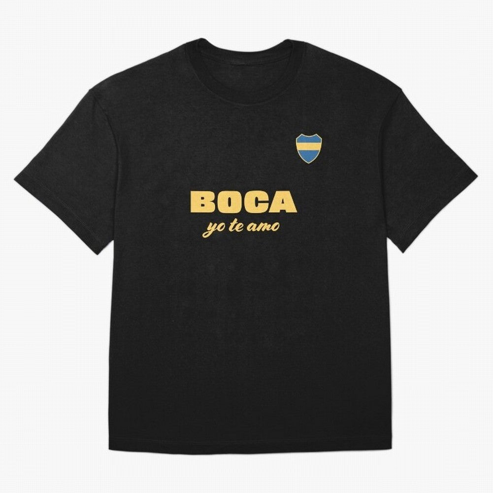 BOCA JUNIORS I LOVE YOU Fitted V-Neck T-Shirt Honor the Football Icons of FIFA World Cup 2026 USA Canada Mexico Capturing Neymar, Argentina Energy, Retro Football Energy, Iconic Rivalries, Trophy Chase Drama and Stadium Atmosphere; Perfect for