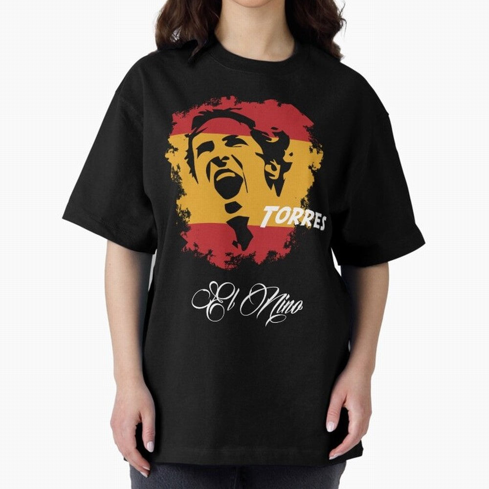 SPAIN FERNANDO TORRES WC 14 FOOTBALL T-SHIRT Essential T-Shirt Support the FIFA World Cup 2026 USA Canada Mexico Journey through Haaland and Mbappe Highlights, England, France and Netherlands Pride, Vintage Soccer Flavor, Modern Football Stars,