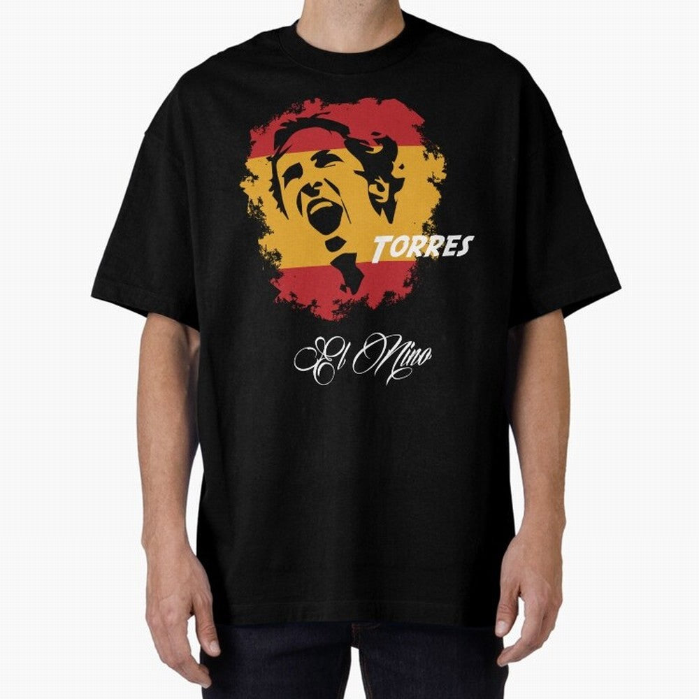 SPAIN FERNANDO TORRES WC 14 FOOTBALL T-SHIRT Essential T-Shirt Support the FIFA World Cup 2026 USA Canada Mexico Journey through Haaland and Mbappe Highlights, England, France and Netherlands Pride, Vintage Soccer Flavor, Modern Football Stars,
