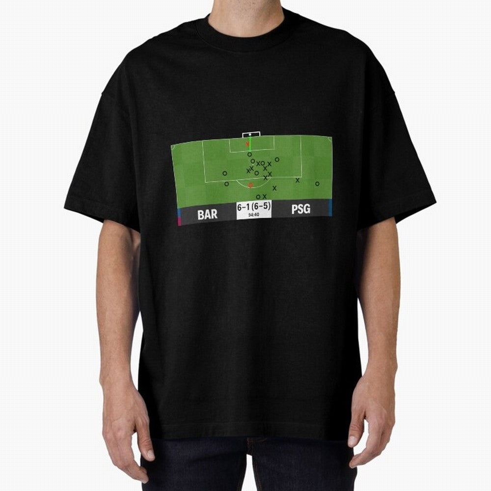 Barcelona vs Paris Saint-Germain 6-1 (6-5) @ 94:40 Goal by Sergi Roberto (La Remontada) Classic T-Shirt Celebrate Soccer Greatness during FIFA World Cup 2026 Group Stage for Fans of Haaland and France and Portugal, Bringing Sports Nostalgia,