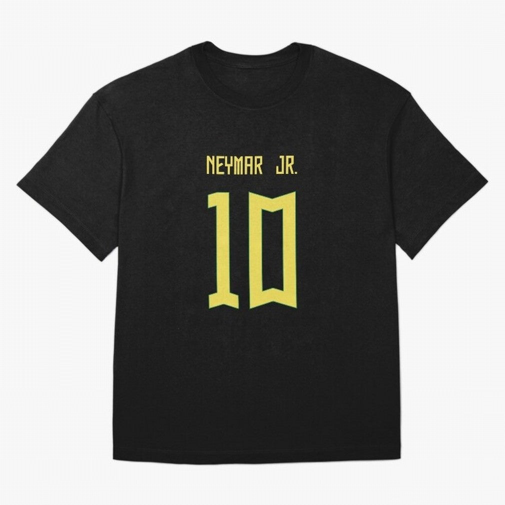 Neymar Jr Brazil Away Jersey 2023 Classic T-Shirt Get Ready for FIFA World Cup 2026 USA Canada Mexico Spirit, Inspired by Argentina, Messi and Cristiano Ronaldo, Global Supporter Spirit, Legendary Goals, National Colors and Tournament Celebration;