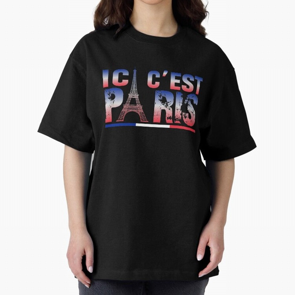 ici c'est paris Essential T-Shirt Join the Global Buzz around FIFA World Cup 2026 Group Stage Spirit, Featuring Spain, Haaland and Mbappe, Global Supporter Spirit, Legendary Goals, National Colors and Tournament Celebration; Great for Supporters