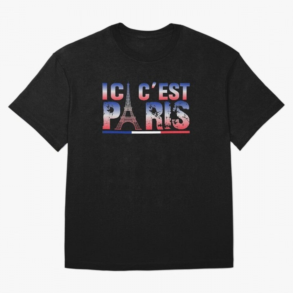 ici c'est paris Essential T-Shirt Join the Global Buzz around FIFA World Cup 2026 Group Stage Spirit, Featuring Spain, Haaland and Mbappe, Global Supporter Spirit, Legendary Goals, National Colors and Tournament Celebration; Great for Supporters