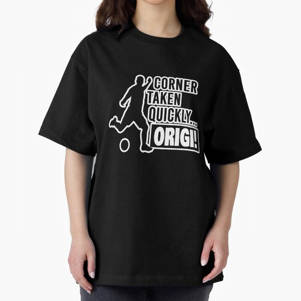 Corner Taken Quickly Origi (Black) Essential T-Shirt Keep Football History Alive during the FIFA World Cup 2026 USA Canada Mexico Journey through CR7 and Messi Highlights, Argentina and Brazil Pride, Worldwide Fan Energy, Dramatic Goals, Stadium