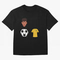 Neymar JR 10 - PSG X Brazil Oversized T-Shirt Show Your Tournament Heart for FIFA World Cup 2026 Group Stage for Fans of CR7 and Messi and Portugal, Spain and Germany, Bringing Goal Celebration Energy, Supporter Heritage, Football Icons and