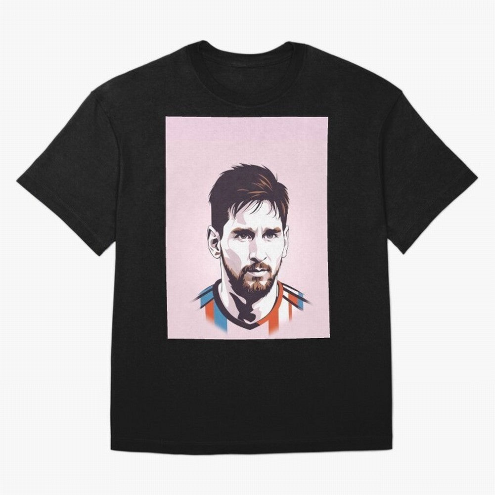 Messi Pop Art Graphic T-Shirt Follow FIFA World Cup 2026 Spirit, Made for Brazil, Portugal and Argentina, CR7 and Messi, Tournament Hype, Historic Matchups, Family Viewing Parties and Global Sports Pride; Ideal for Fans Who Follow Messi, Cristiano
