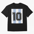 number 10 Messi Premium T-Shirt Celebrate Supporters United by Global Football Passion for FIFA World Cup 2026, Inspired by Neymar, Haaland and Cristiano Ronaldo, England, France and Netherlands, Football Festival Excitement, Trophy Ambitions,