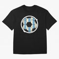 Soccer ball sticker || Buenos Aires Vibes Premium T-Shirt Celebrate the Road through the FIFA World Cup 2026 Journey through Cristiano Ronaldo, Haaland and CR7 Highlights, France and Portugal Pride, Retro Football Energy, Iconic Rivalries, Trophy