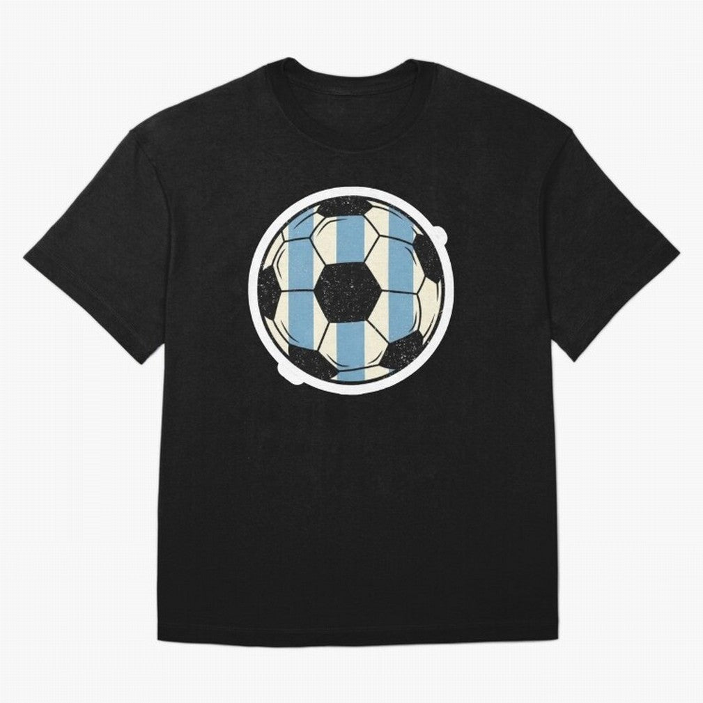 Soccer ball sticker || Buenos Aires Vibes Premium T-Shirt Celebrate the Road through the FIFA World Cup 2026 Journey through Cristiano Ronaldo, Haaland and CR7 Highlights, France and Portugal Pride, Retro Football Energy, Iconic Rivalries, Trophy