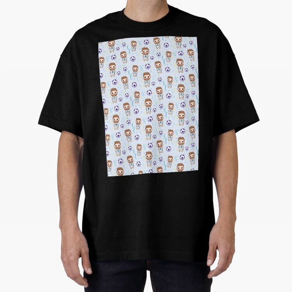 Football Player Pattern Graphic T-Shirt Make Your Look Match Global Football Passion for FIFA World Cup 2026, Featuring Neymar, Haaland and Cristiano Ronaldo, England, Vintage Soccer Flavor, Modern Football Stars, National Flags and Final Night