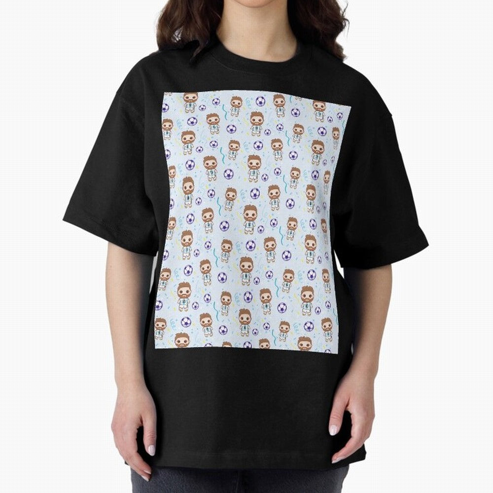 Football Player Pattern Graphic T-Shirt Make Your Look Match Global Football Passion for FIFA World Cup 2026, Featuring Neymar, Haaland and Cristiano Ronaldo, England, Vintage Soccer Flavor, Modern Football Stars, National Flags and Final Night