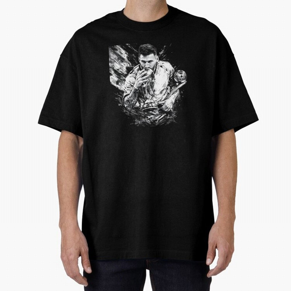 Eternal Glory ¨C Inked Champion Tribute Messi Premium T-Shirt Represent the Passion of FIFA World Cup 2026 Group Stage Built around Neymar, Brazil Energy, Stadium Memories, Football Loyalty, International Chants and Championship Tradition; Ideal