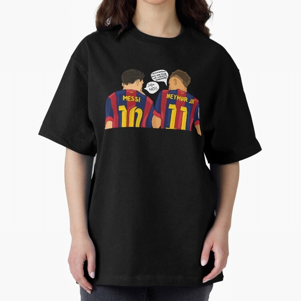 Messi Neymar fcbarcelona Classic T-Shirt Bring Home Match Day Hype around FIFA World Cup 2026 USA Canada Mexico, Cristiano Ronaldo, Haaland and CR7, Brazil, Retro Football Energy, Iconic Rivalries, Trophy Chase Drama and Stadium Atmosphere; Ideal