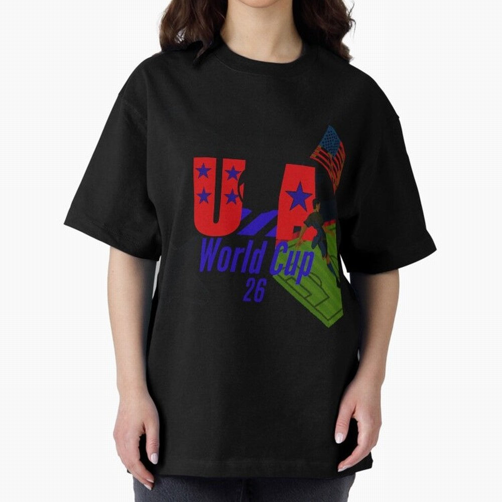 usa world cup 26 Premium T-Shirt Celebrate Unforgettable Nights in Match Day Hype around FIFA World Cup 2026 Group Stage, Haaland and Mbappe, Argentina, Worldwide Fan Energy, Dramatic Goals, Stadium Lights and Championship Celebrations; Built for