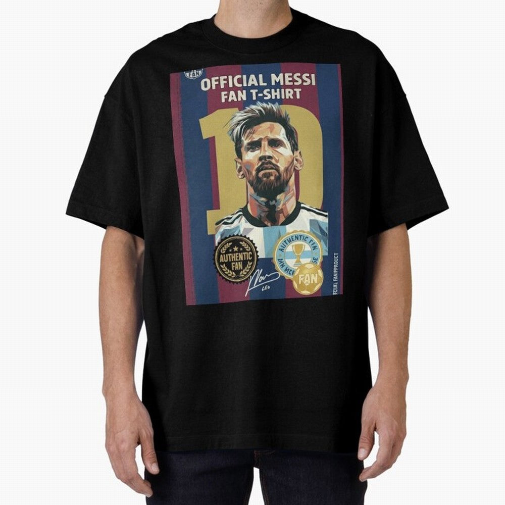 MESSI FAN TSHRT Premium T-Shirt Carry National Pride through Match Day Hype around FIFA World Cup 2026, Messi and Cristiano Ronaldo, France, Championship Spirit, Famous Goals, Roaring Crowds and International Football Unity; Created for Match Day