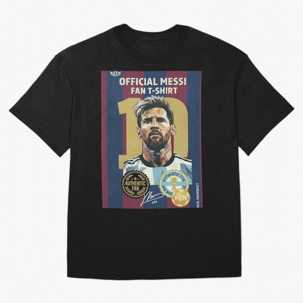 MESSI FAN TSHRT Premium T-Shirt Carry National Pride through Match Day Hype around FIFA World Cup 2026, Messi and Cristiano Ronaldo, France, Championship Spirit, Famous Goals, Roaring Crowds and International Football Unity; Created for Match Day