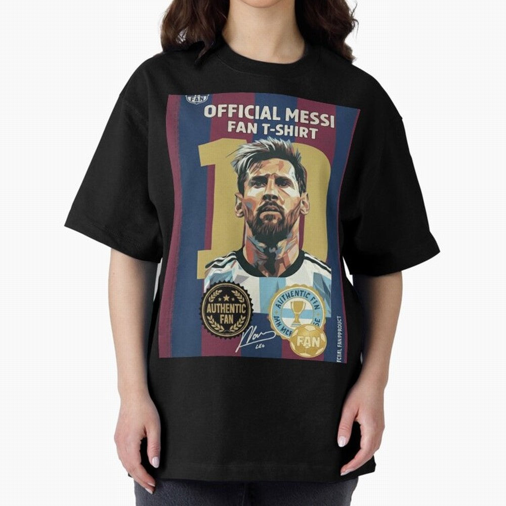 MESSI FAN TSHRT Premium T-Shirt Carry National Pride through Match Day Hype around FIFA World Cup 2026, Messi and Cristiano Ronaldo, France, Championship Spirit, Famous Goals, Roaring Crowds and International Football Unity; Created for Match Day