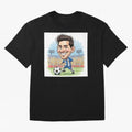 La Pulga Premium T-Shirt Show Love for Legendary Goals in FIFA World Cup 2026 USA Canada Mexico Spirit, Inspired by Brazil, Portugal and Argentina, Messi and Cristiano Ronaldo, Match Day Excitement, Supporter Culture, Golden Goals and Global